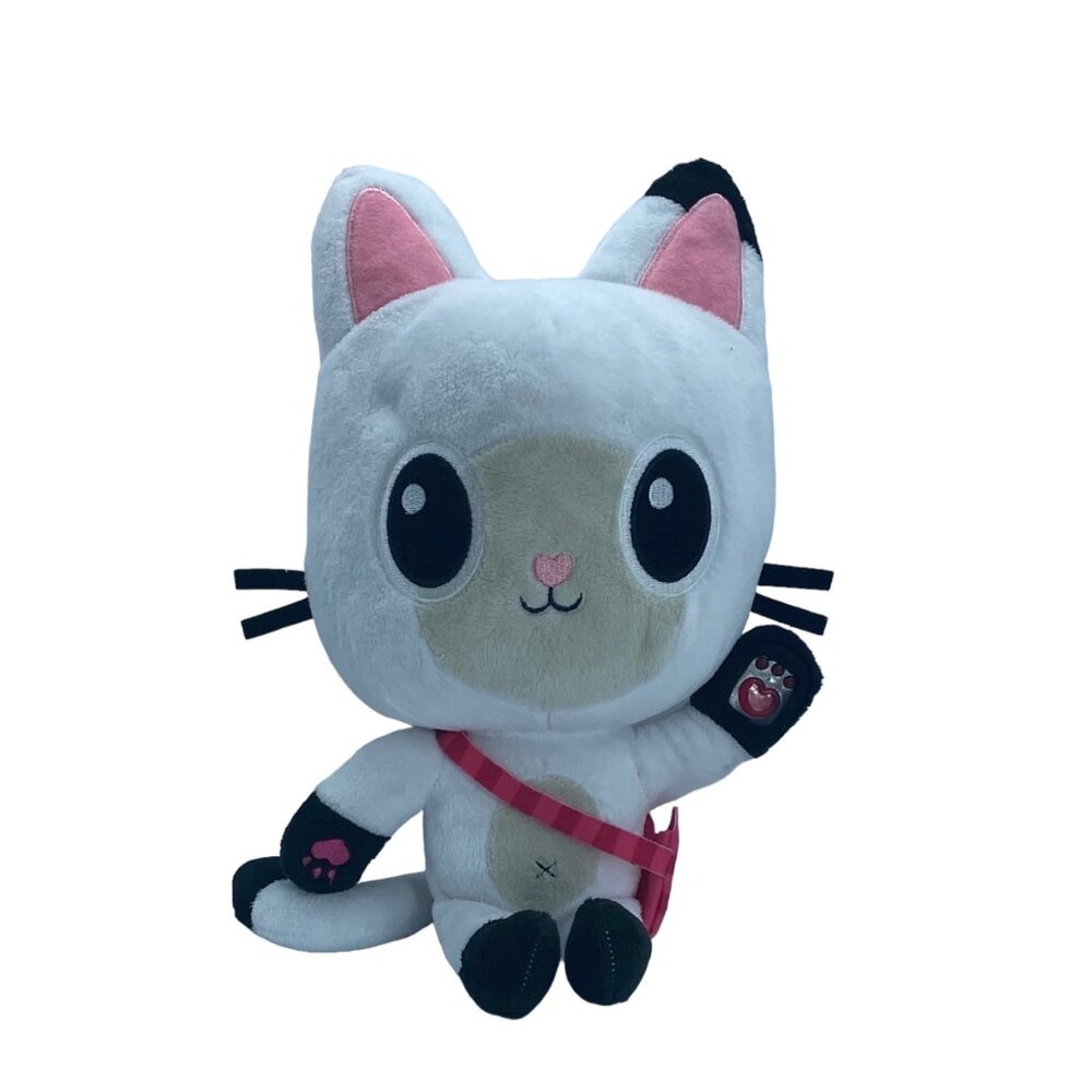 Gabby's Dollhouse Pandy Light Up Talking Kitty Cat Panda Plush Stuffed Animal‎